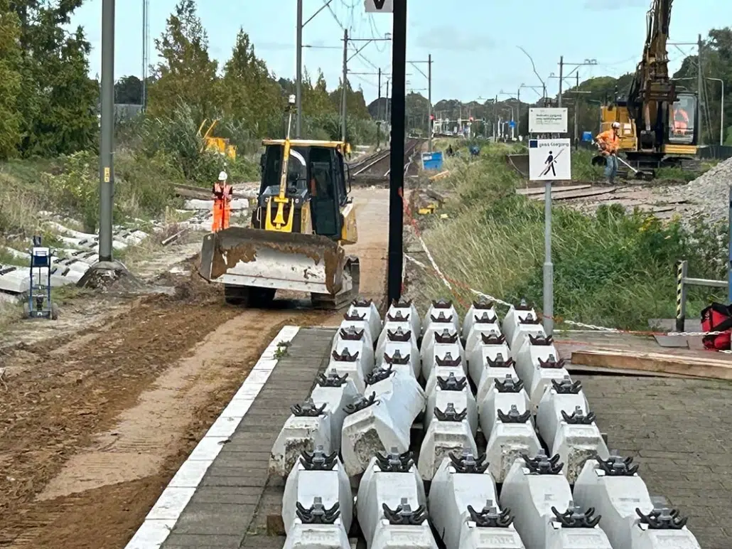 Prosoil egalisatie spoorweg